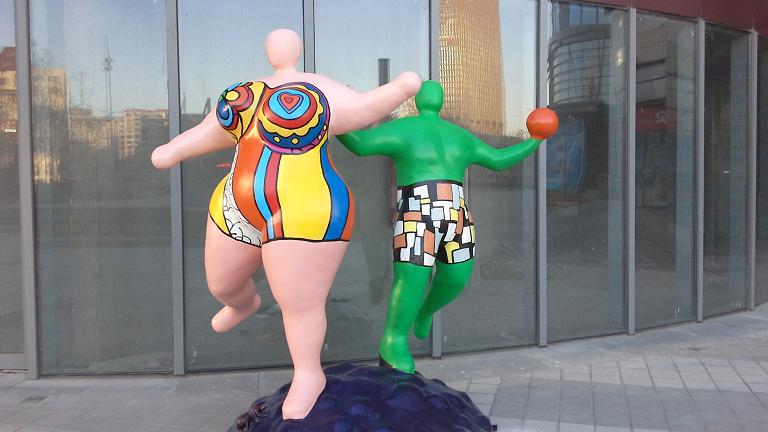 烟台星颐广场（玻璃钢）